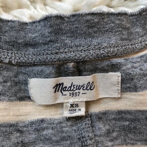 Madewell 100% cotton v-neck short sleeve T-shirt XS - Picture 5 of 5